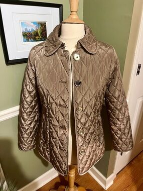 Michael Kors Quilted Puffer Jacket - Taupe